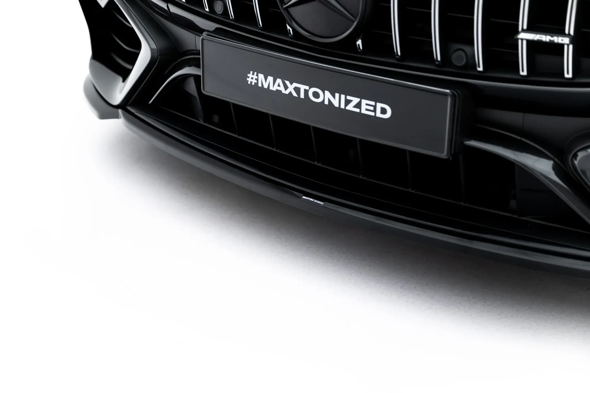 Frontspoiler V.2 Mercedes-Benz AMG C63 (S206/W206) 2021 -> | Glossy Black Edition – bilde 5