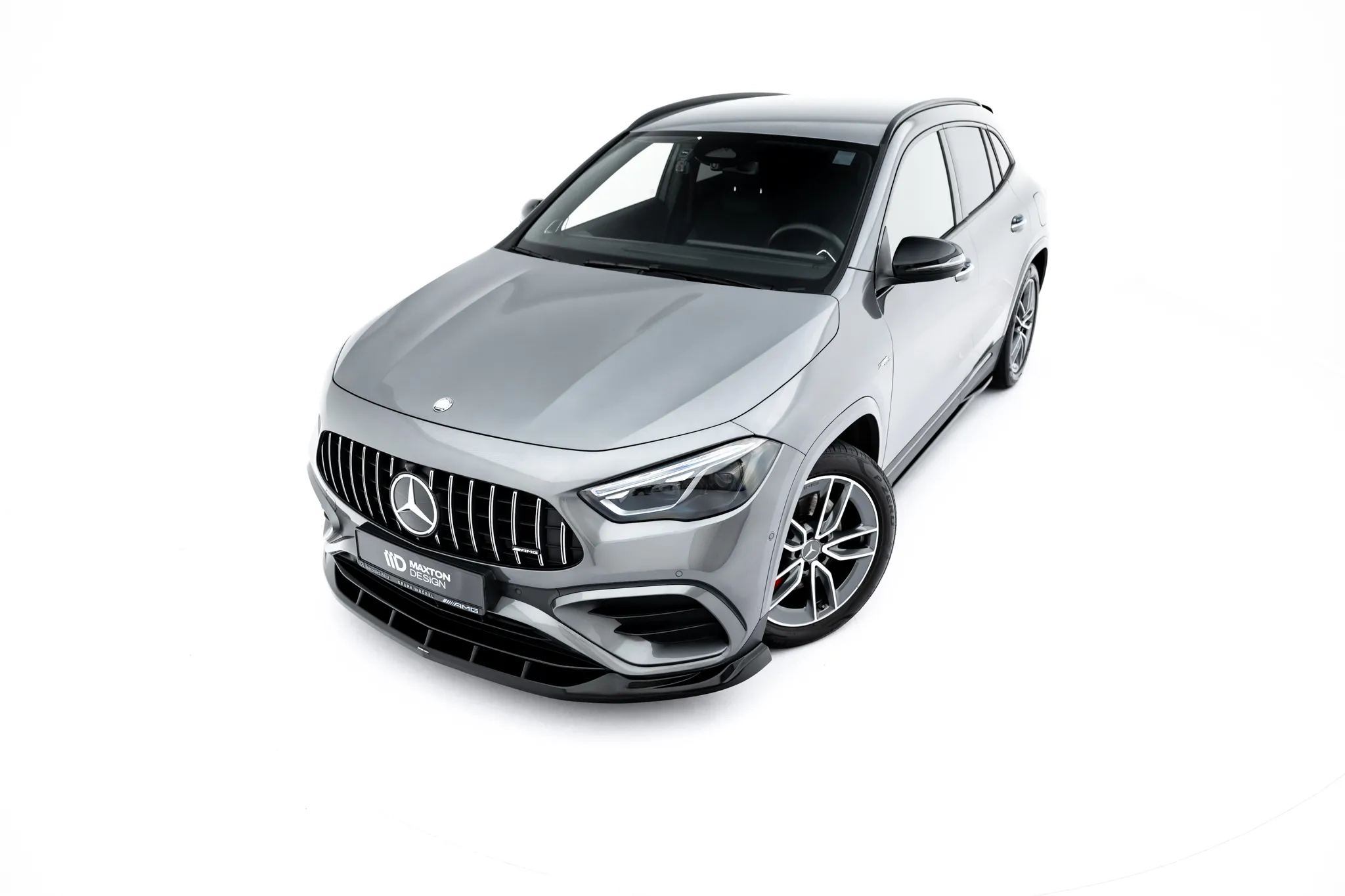 Frontspoiler V.2 Mercedes-Benz AMG Gla 35 (H247) Facelift 2023 -> | Glossy Black Edition – bilde 2