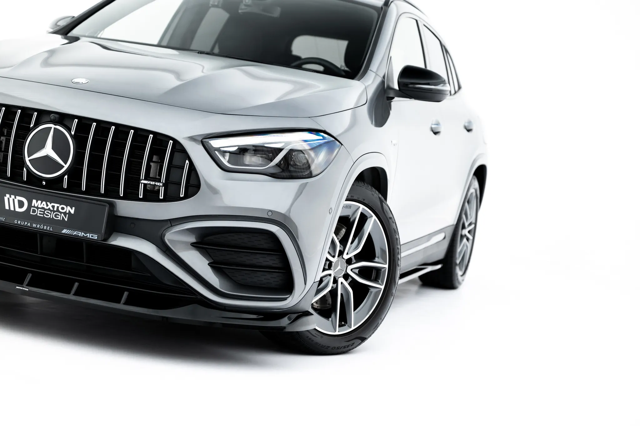 Frontspoiler V.2 Mercedes-Benz AMG Gla 35 (H247) Facelift 2023 -> | Glossy Black Edition – bilde 5