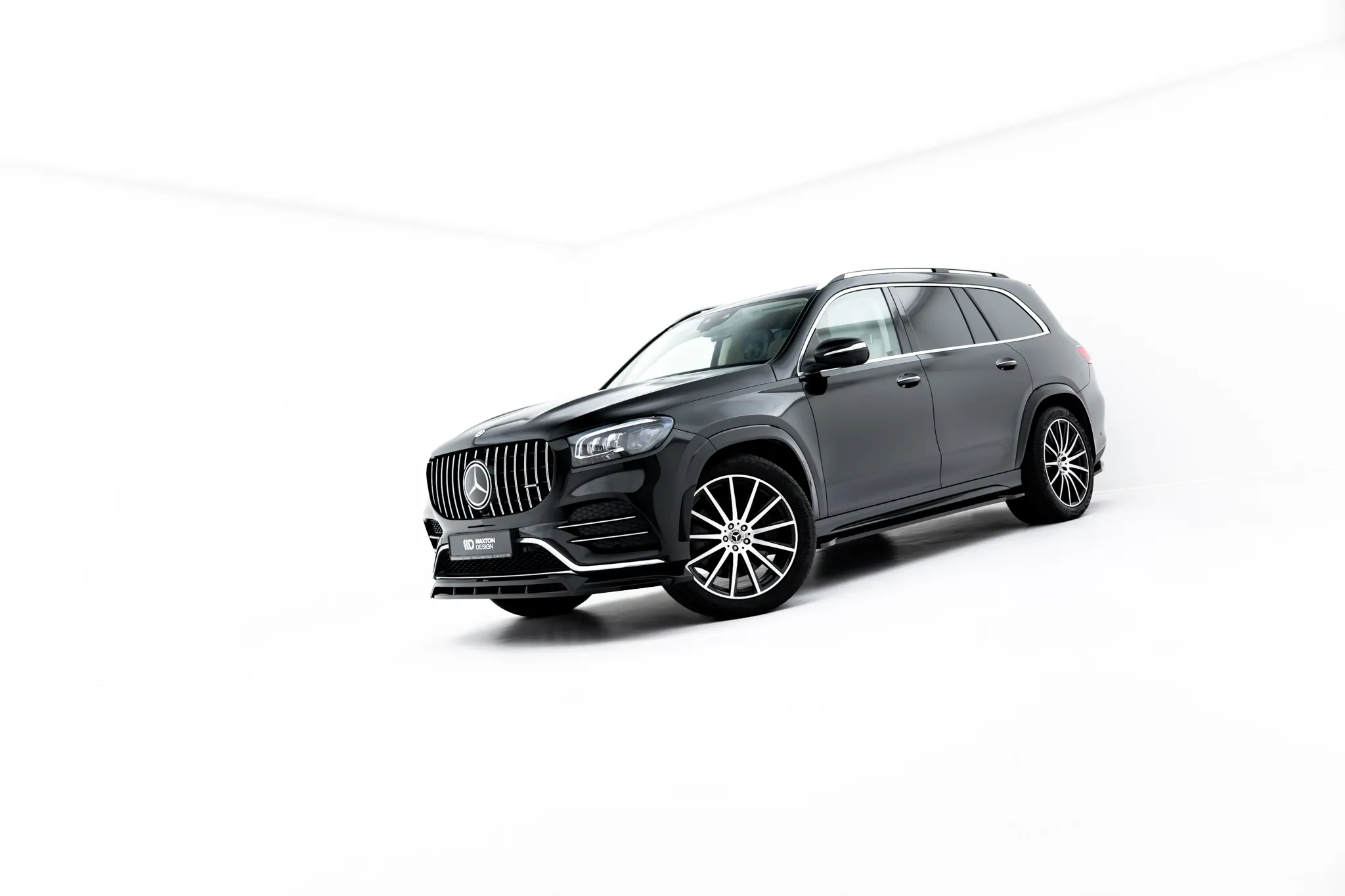 Frontspoiler V.2 Mercedes-Benz Gls (X167) AMG-Line 2019 - 2023 | Glossy Black Edition – bilde 5
