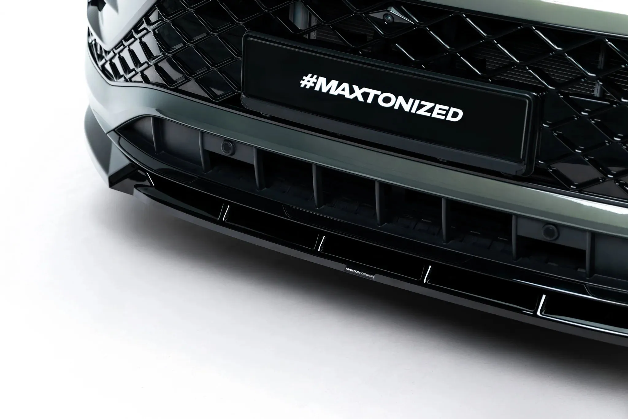 Frontspoiler V.2 Volkswagen Tayron R-Line I 2024 -> | Glossy Black Edition – bilde 5
