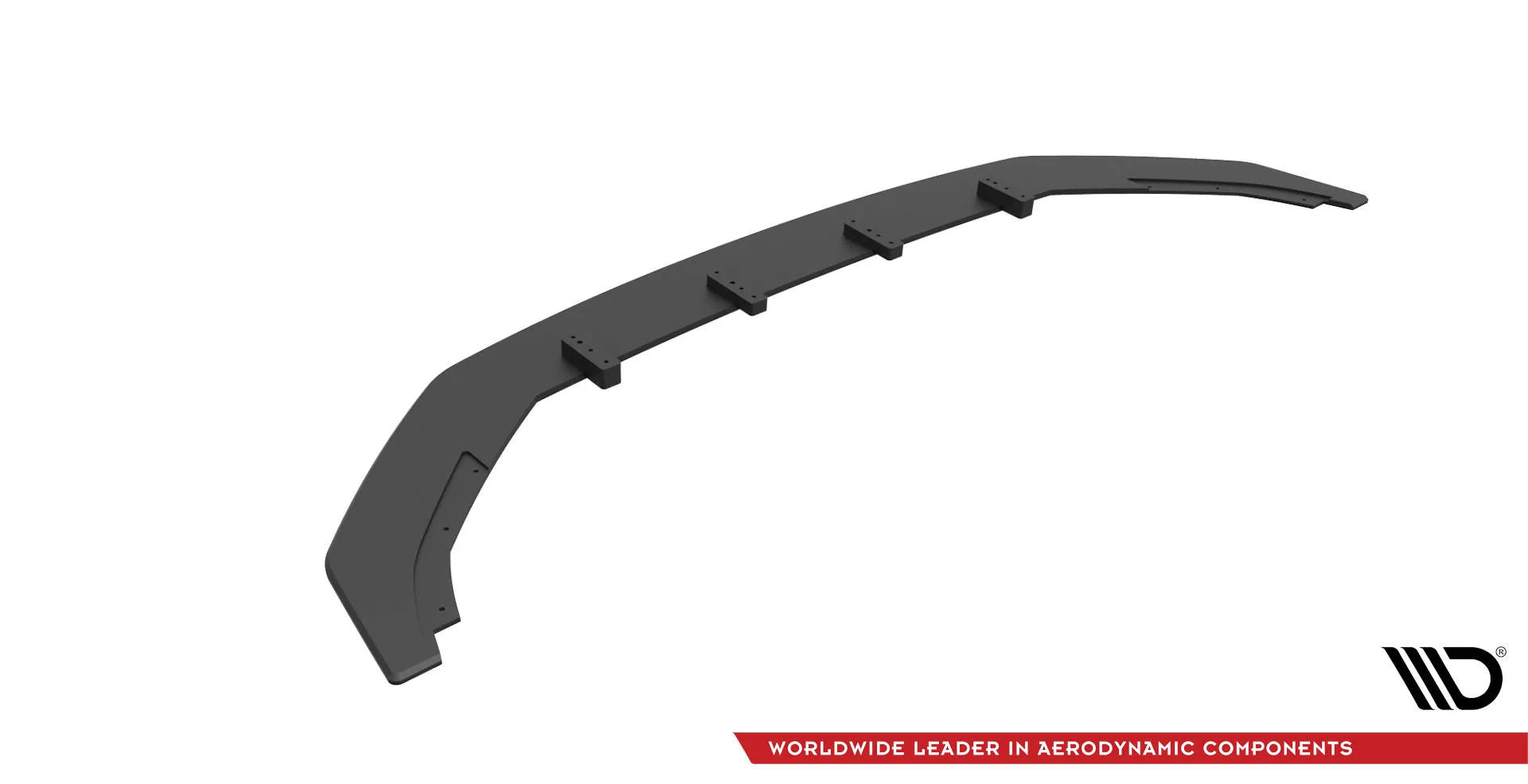 Frontspoiler V.2 VW Golf VII R 2013-2016 | Street Pro Black Edition
