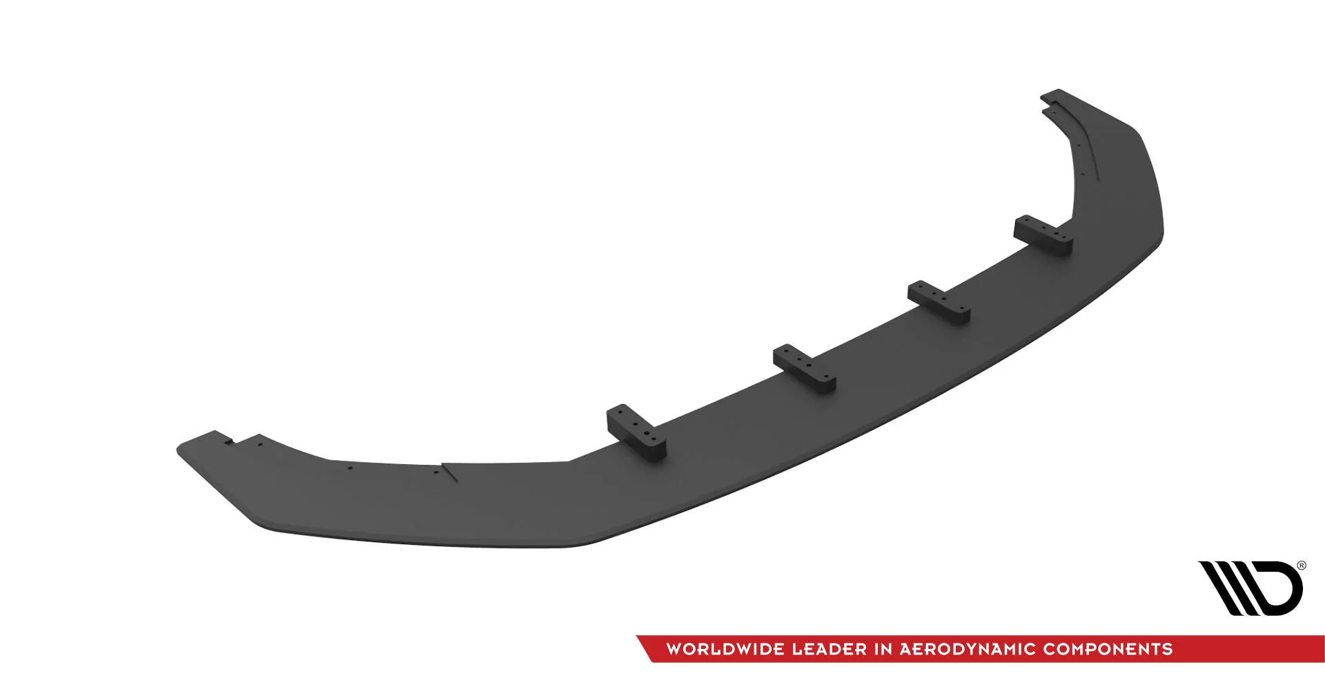 Frontspoiler V.2 VW Golf VII R 2013-2016 | Street Pro Black Edition – bilde 3