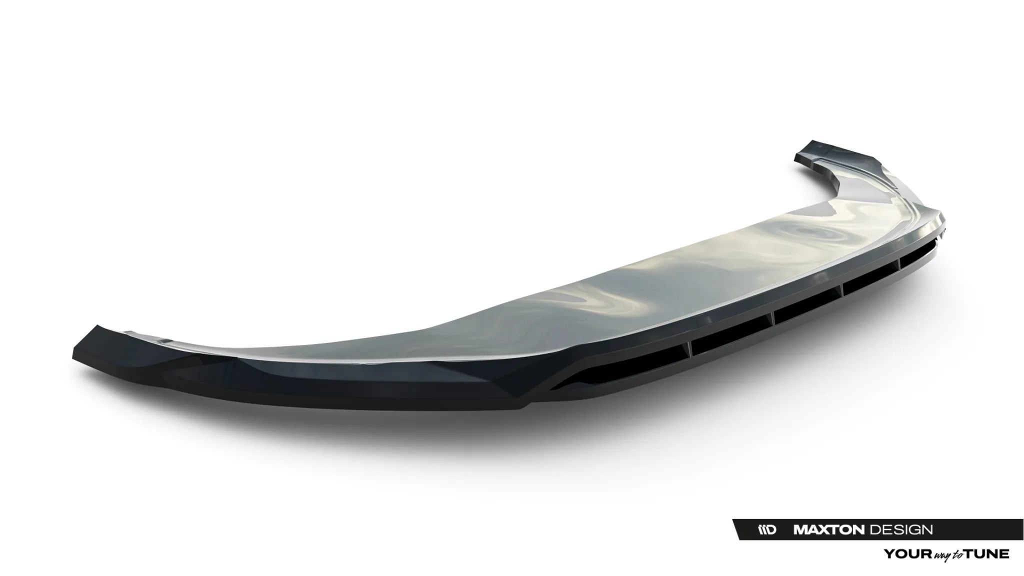 Frontspoiler V.2 VW Tiguan III 2024 -> | Glossy Black Edition – bilde 8