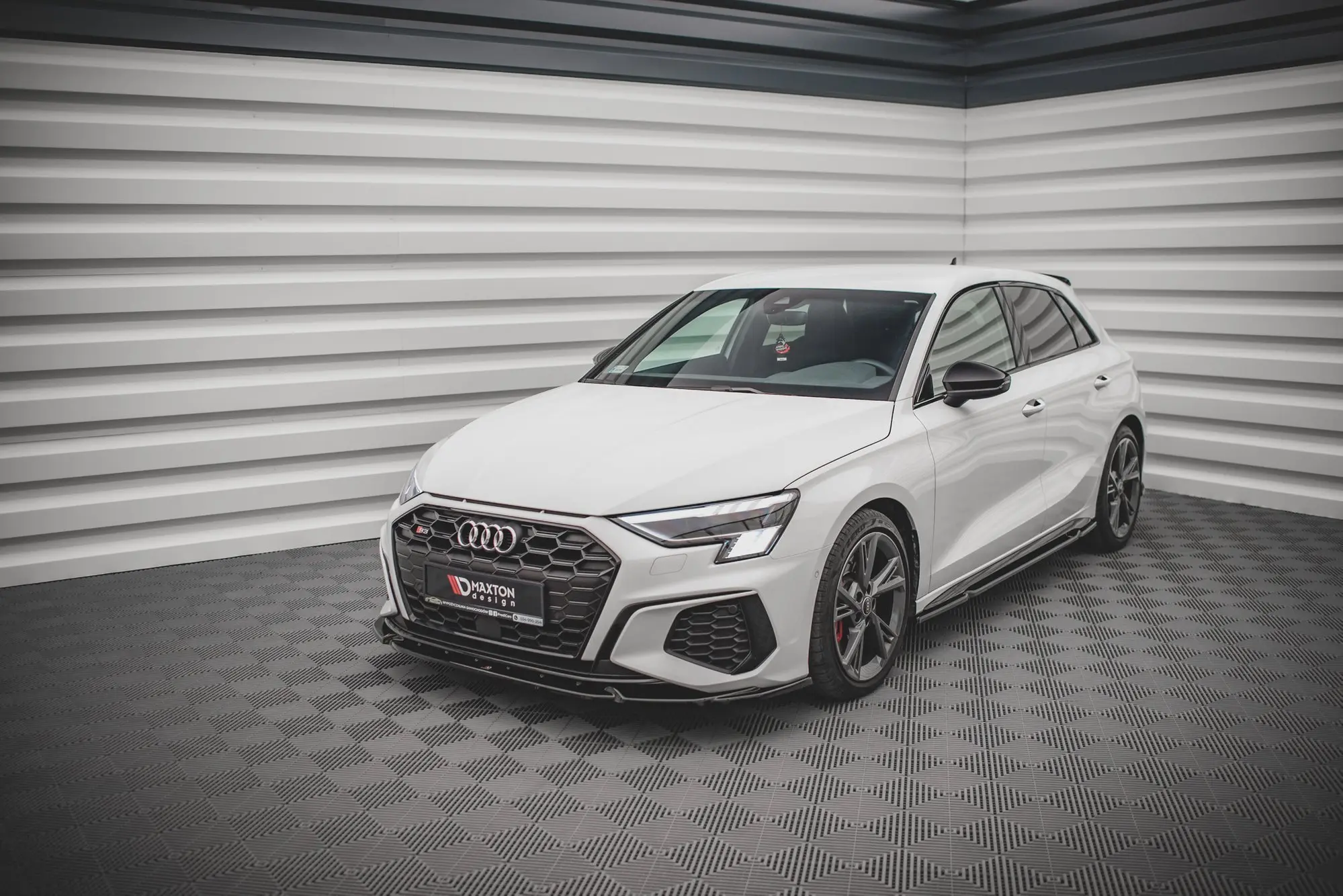Frontspoiler V.3 Audi S3/ A3 S-Line (8Y) 2020 -> – bilde 3