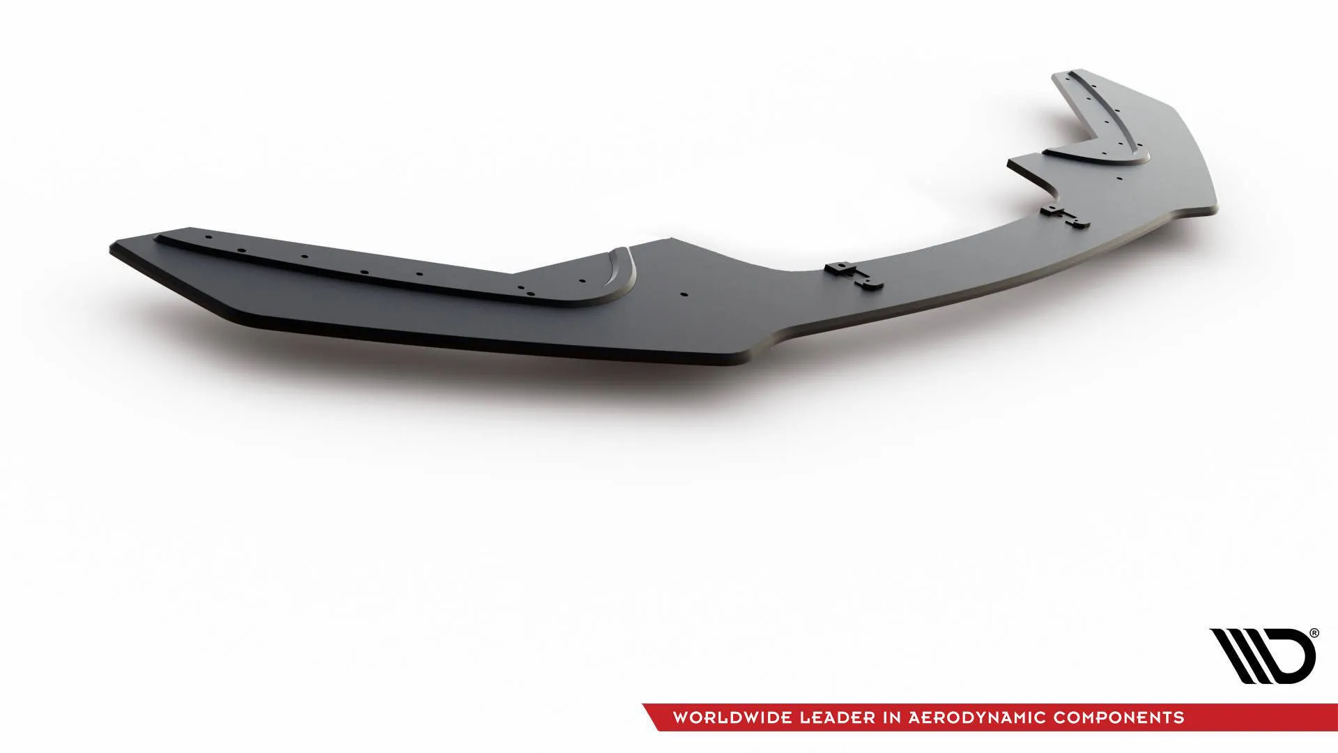 Frontspoiler V.3 BMW 1 (F20 / F21) M Power LCI 2015 - 2019 / M140i 2017-2019 | Street Pro Black Edition – bilde 4