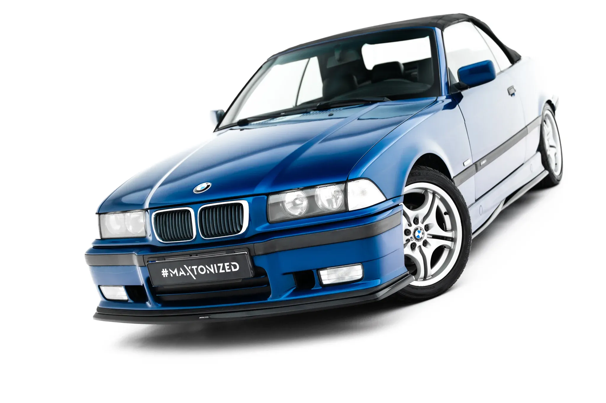 Frontspoiler V.3 BMW M3 (E36) Coupe 1992- 1999 | Glossy Black Edition