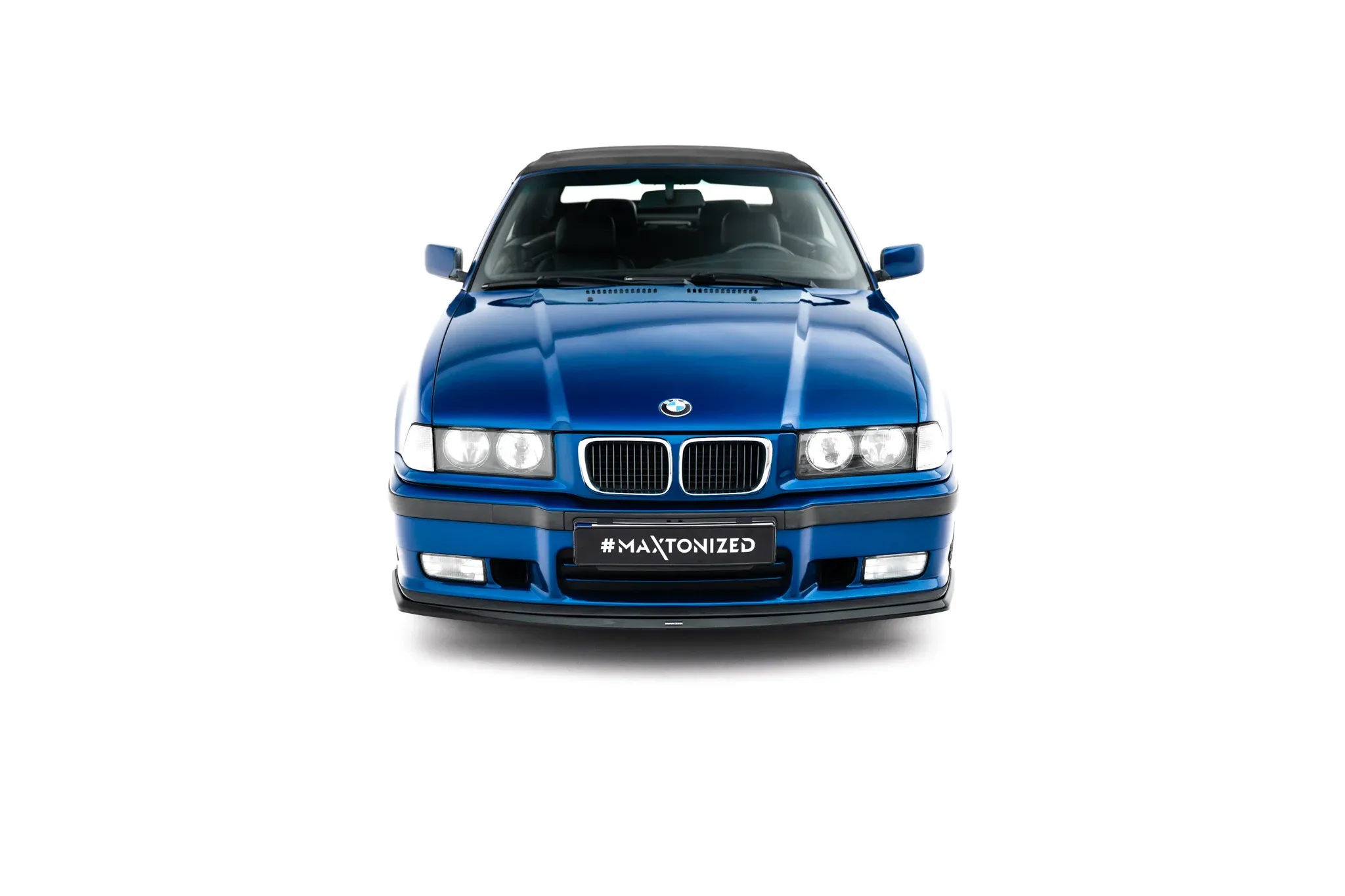 Frontspoiler V.3 BMW M3 (E36) Coupe 1992- 1999 | Glossy Black Edition – bilde 2