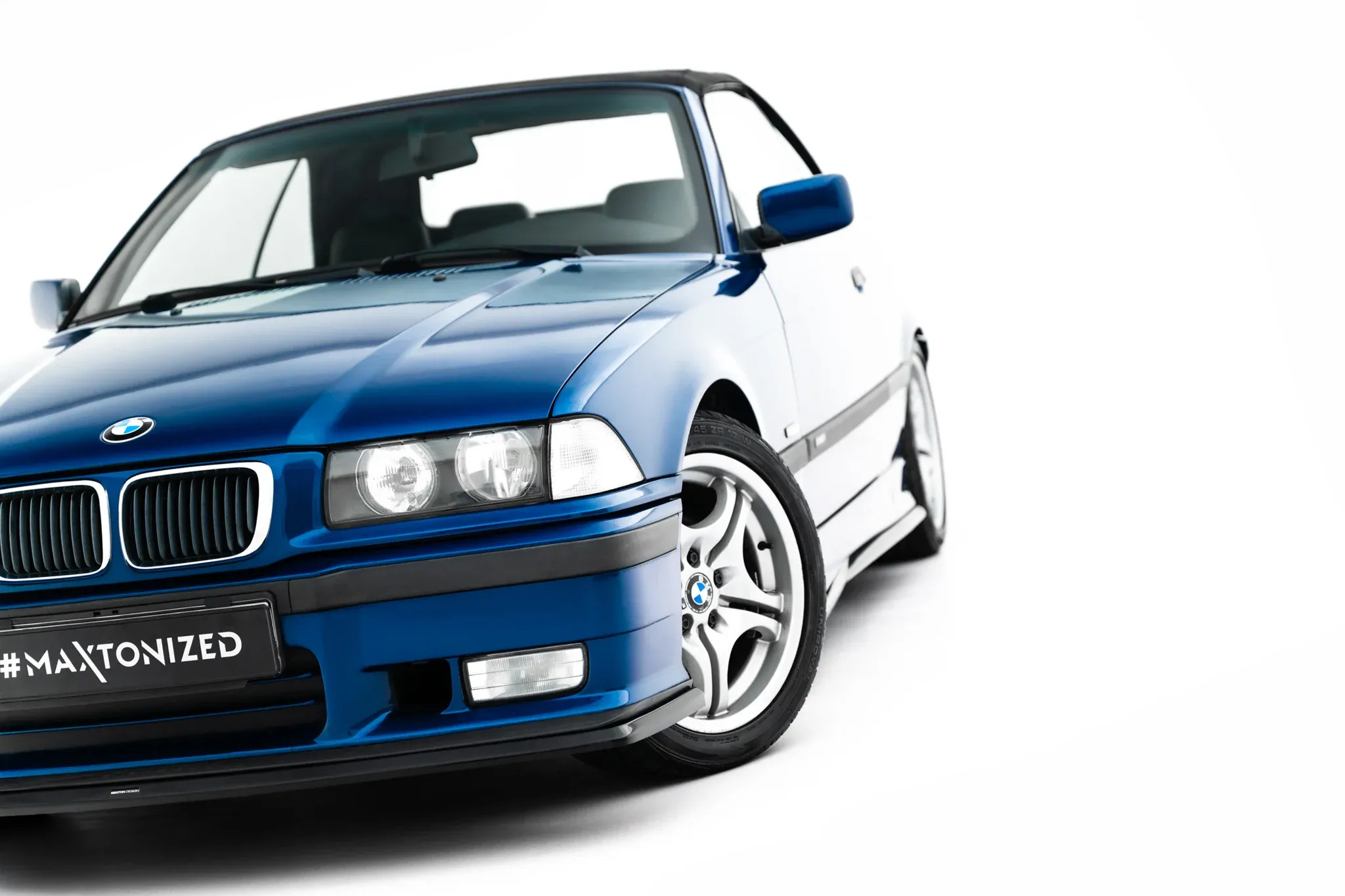 Frontspoiler V.3 BMW M3 (E36) Coupe 1992- 1999 | Glossy Black Edition – bilde 4