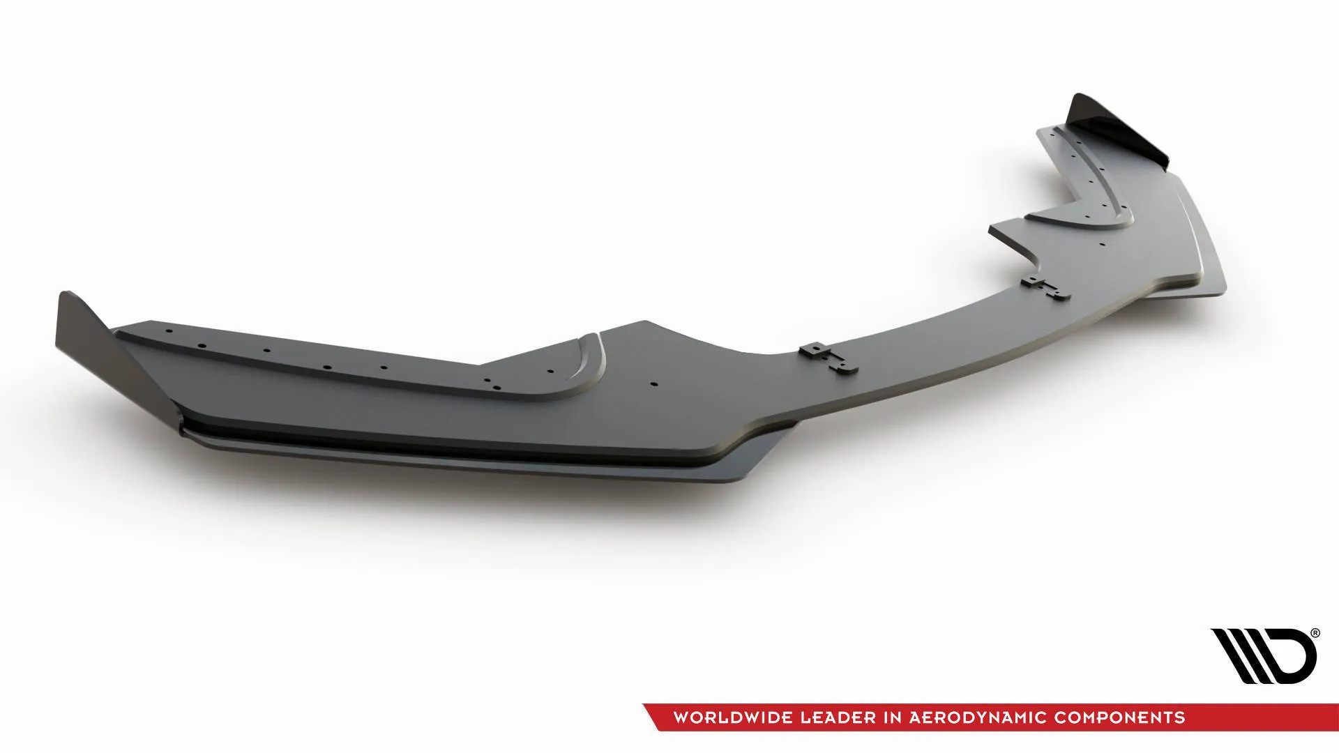 Frontspoiler V.3 + Flopper BMW 1 (F20 / F21) M Power LCI 2015 - 2019 / M140i 2017-2019 | Street Pro Black Edition – bilde 6