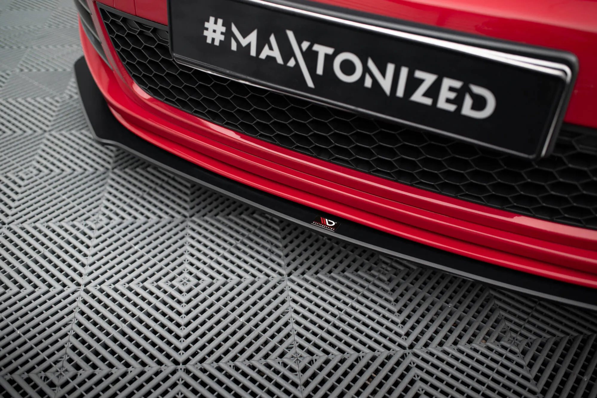 Frontspoiler V.3 VW Golf VI GTI 2008-2012 | Street Pro Black Edition – bilde 2