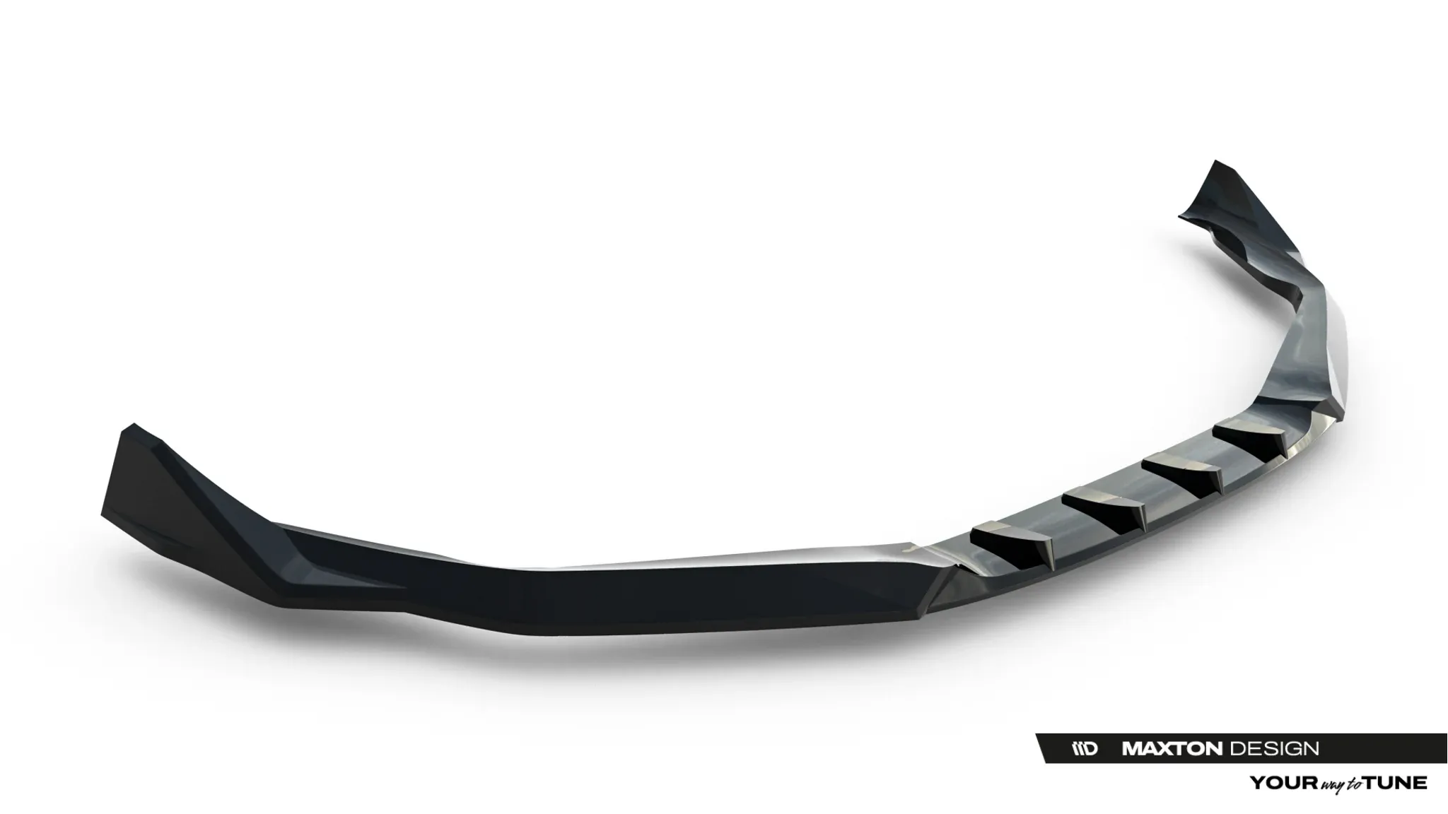 Frontspoiler V.4 BMW M5 (F90) Facelift 2020-> | Glossy Black Edition – bilde 6