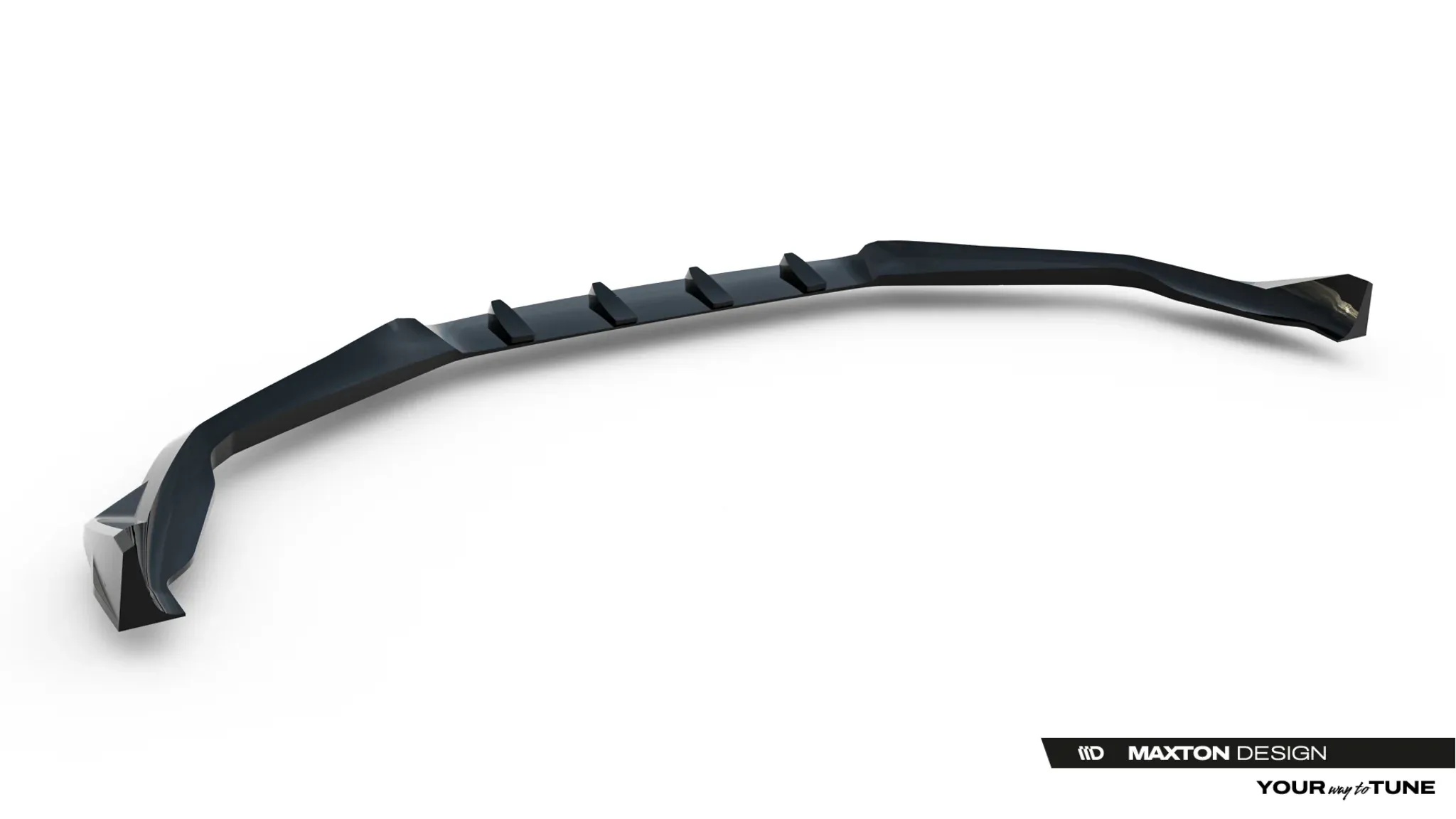 Frontspoiler V.4 BMW M5 (F90) Facelift 2020-> | Glossy Black Edition – bilde 7