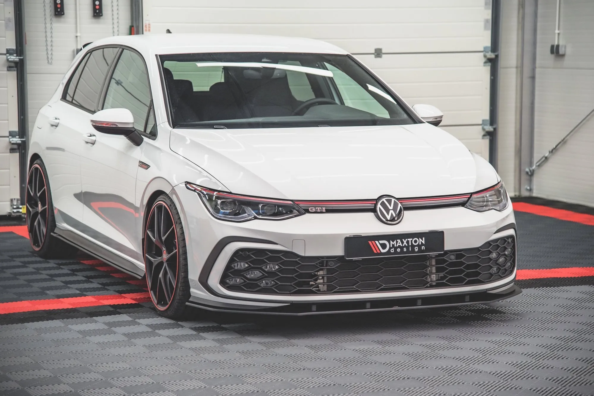 Frontspoiler Volkswagen Golf (GTI/GTD/R-Line/GTE) VIII Facelift 2020 - 2024 | Street Pro Black Edition
