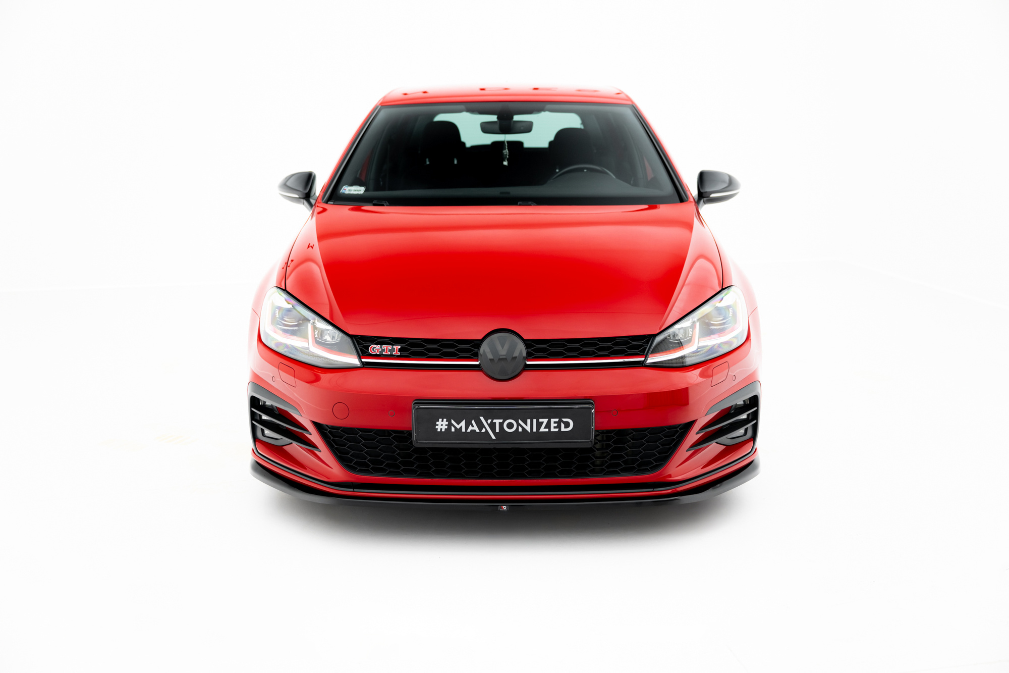 Frontspoiler Volkswagen Golf GTI VII Facelift 2017 - 2020 | Sport Glossy Black Edition V4 – bilde 2
