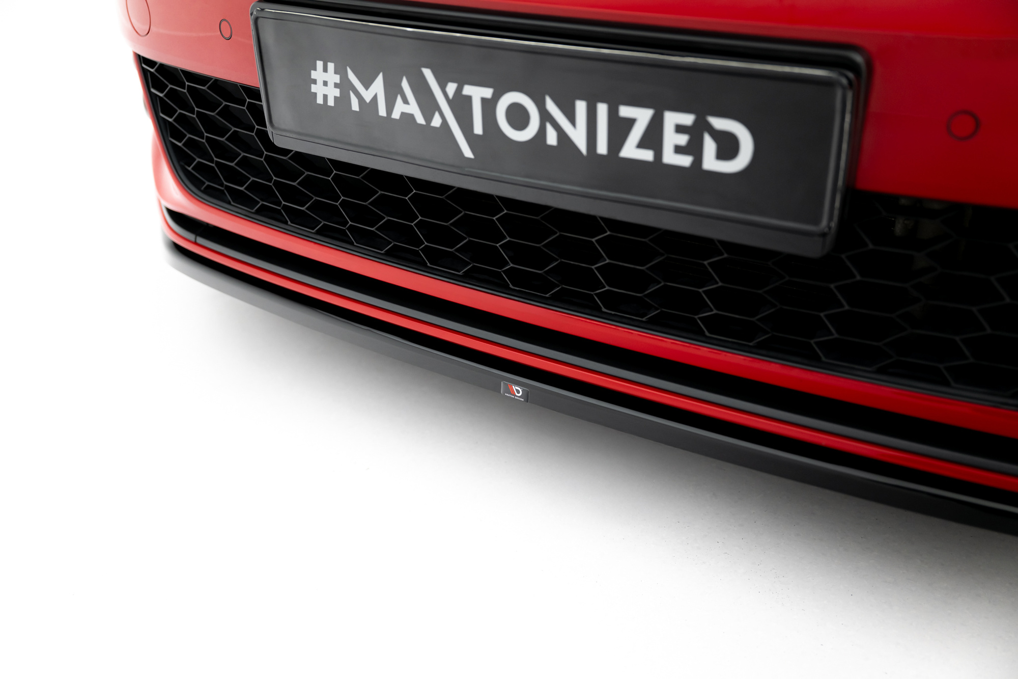 Frontspoiler Volkswagen Golf GTI VII Facelift 2017 - 2020 | Sport Glossy Black Edition V4 – bilde 3