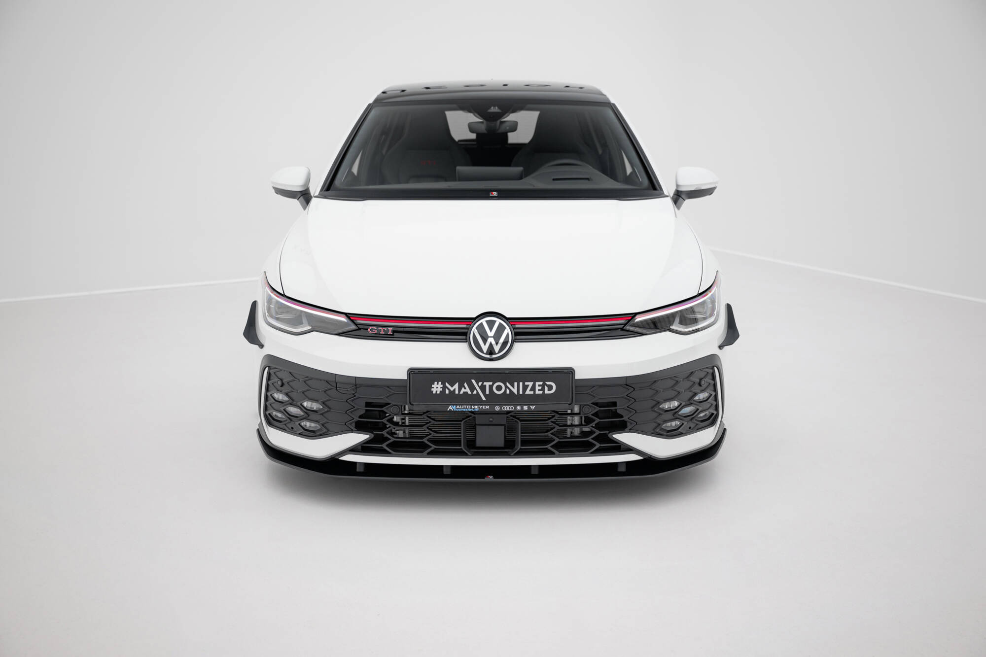 Frontspoiler Volkswagen Golf (R-Line/GTI/GTE) VIII Facelift 2024 - | Sport Glossy Black Edition – bilde 2