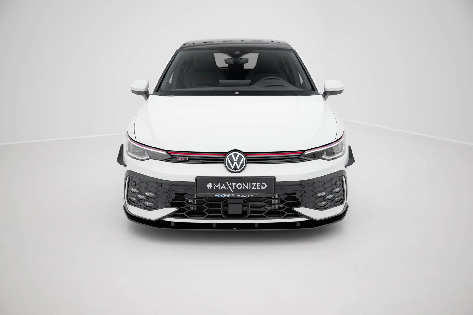 Frontspoiler Volkswagen Golf (R-Line/GTI/GTE) VIII Facelift 2024 - | Street Pro Black Edition – bilde 2