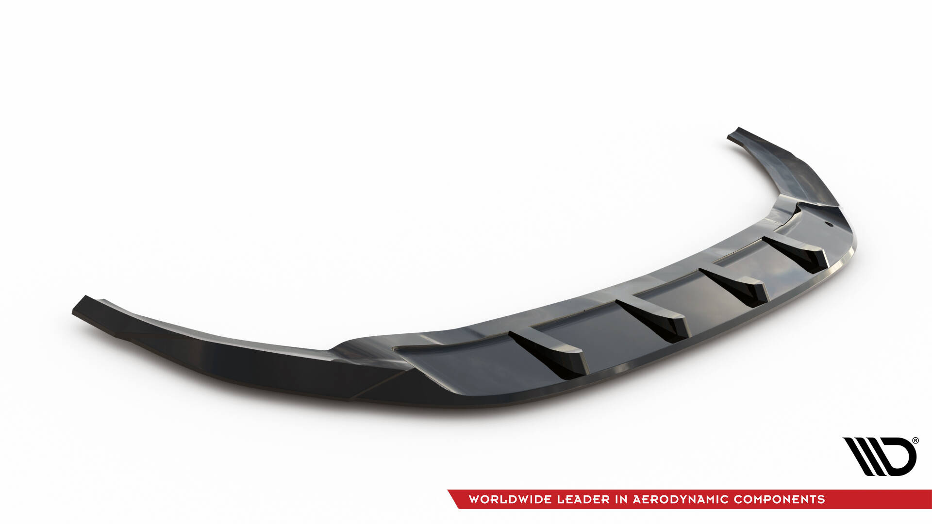 Frontspoiler Volkswagen Golf (R/R-Line) VII 2013 - 2016 | Sport Glossy Black V6 – bilde 4