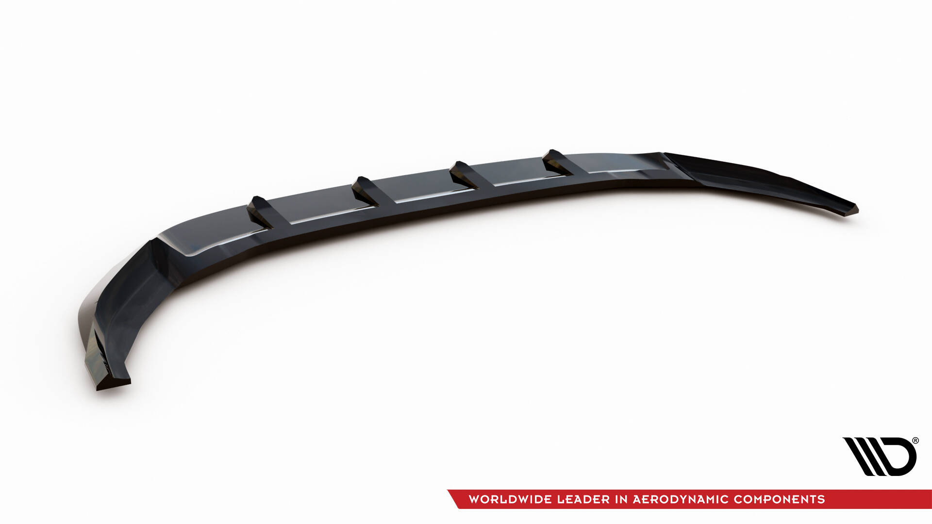 Frontspoiler Volkswagen Golf (R/R-Line) VII 2013 - 2016 | Sport Glossy Black V6 – bilde 5