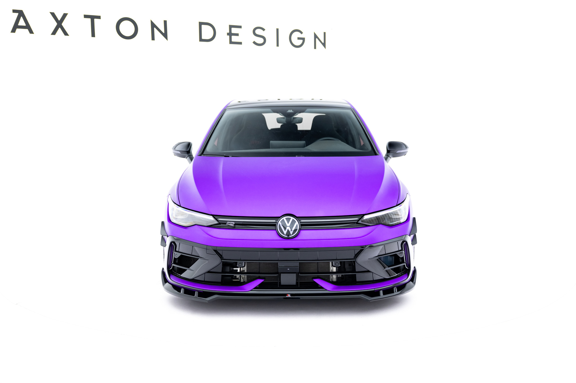 Frontspoiler Volkswagen Golf R VIII Facelift 2024 -> | Sport Glossy Black Edition V1 – bilde 2