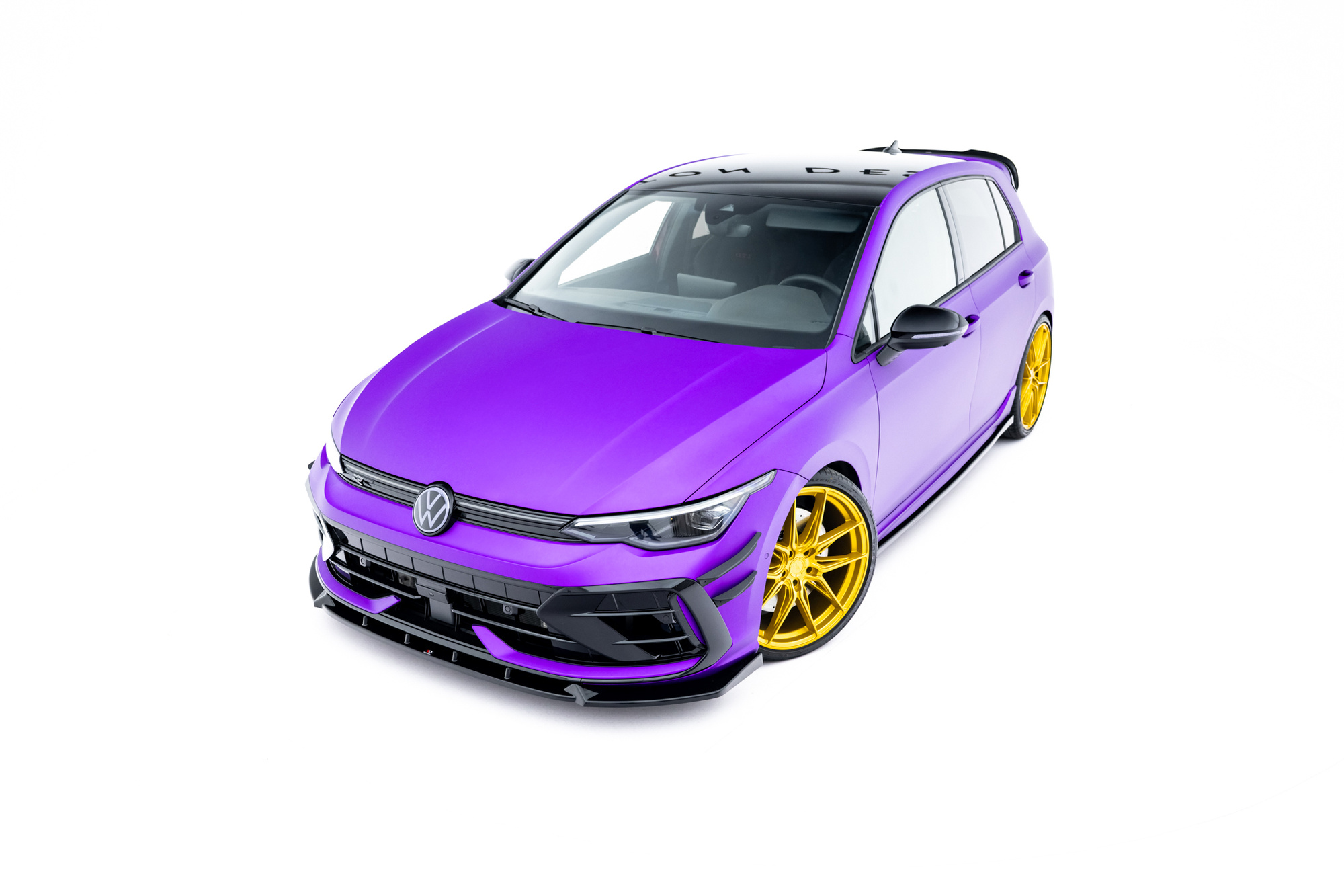 Frontspoiler Volkswagen Golf R VIII Facelift 2024 -> | Sport Glossy Black Edition V3 – bilde 3