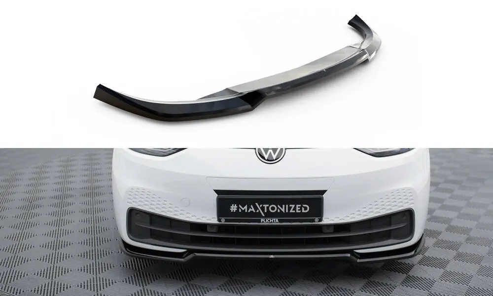 Frontspoiler Volkswagen ID.3 2019 - 2023 | V.1 Glossy Black Edition – bilde 2