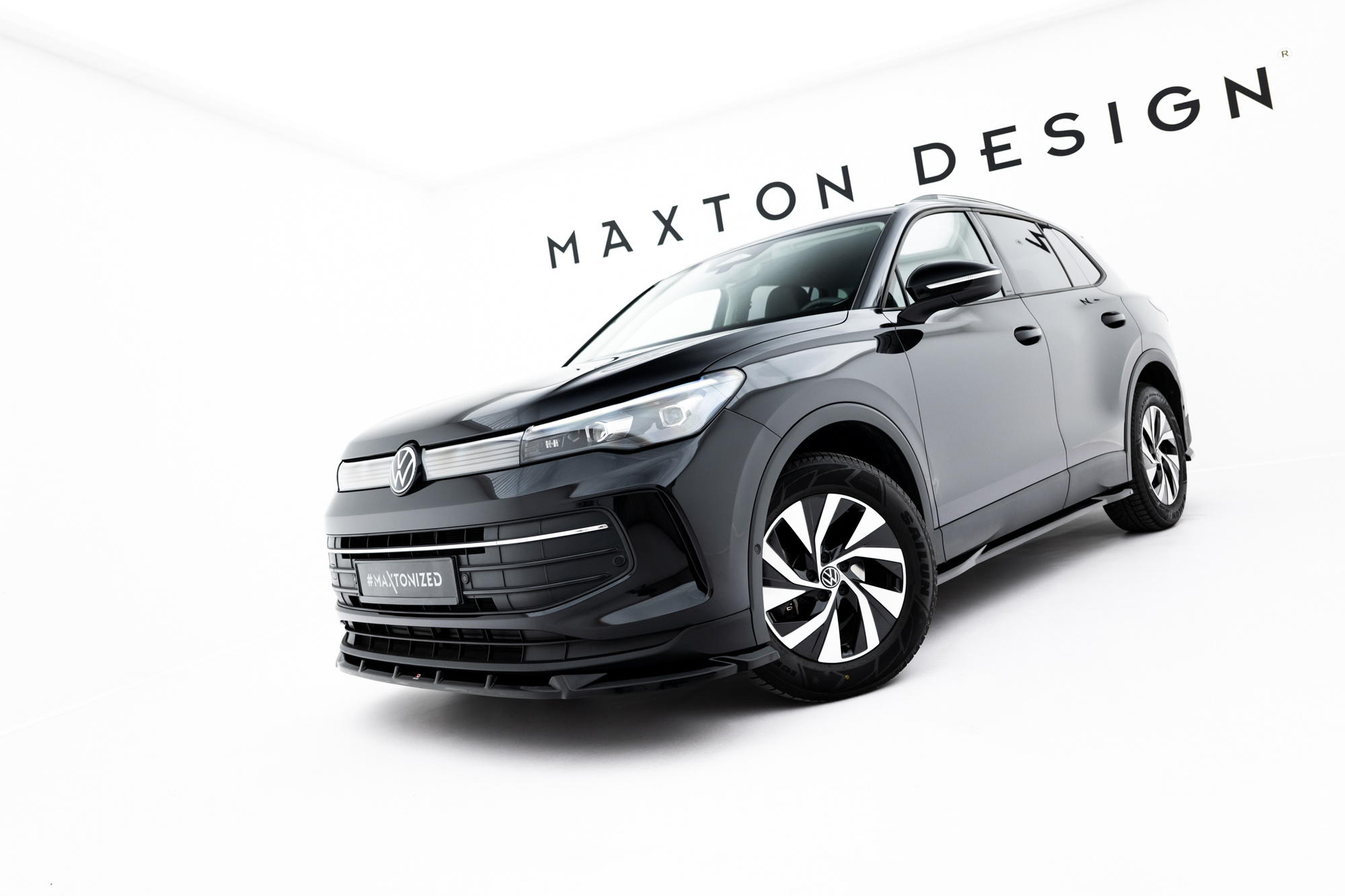 Frontspoiler Volkswagen Tiguan III 2024 -> | Sport Glossy Black Edition V1 – bilde 3