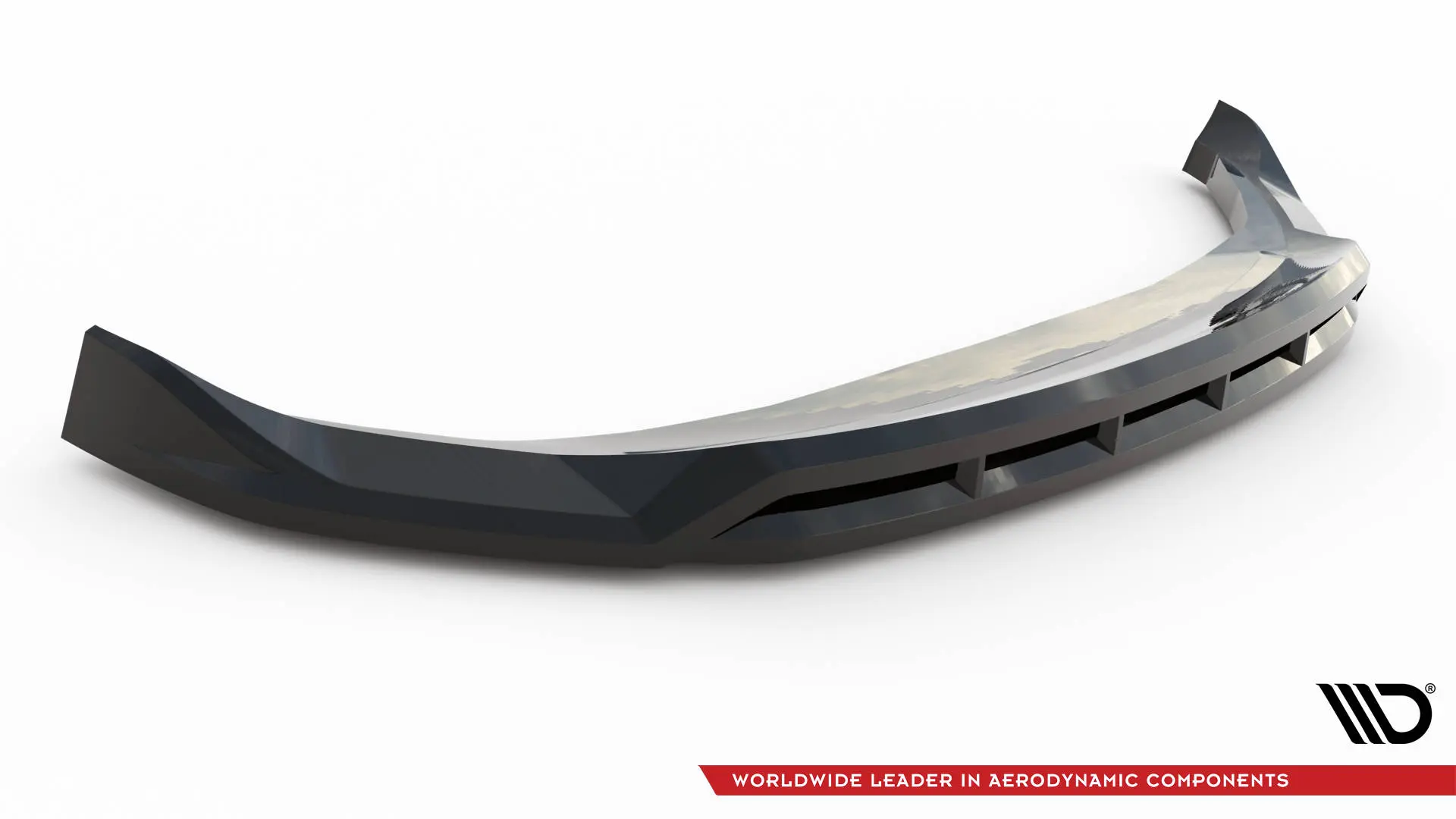 Frontspoiler Volvo EC40/C40 Recharge 2021 ->  | Glossy Black Edition – bilde 5