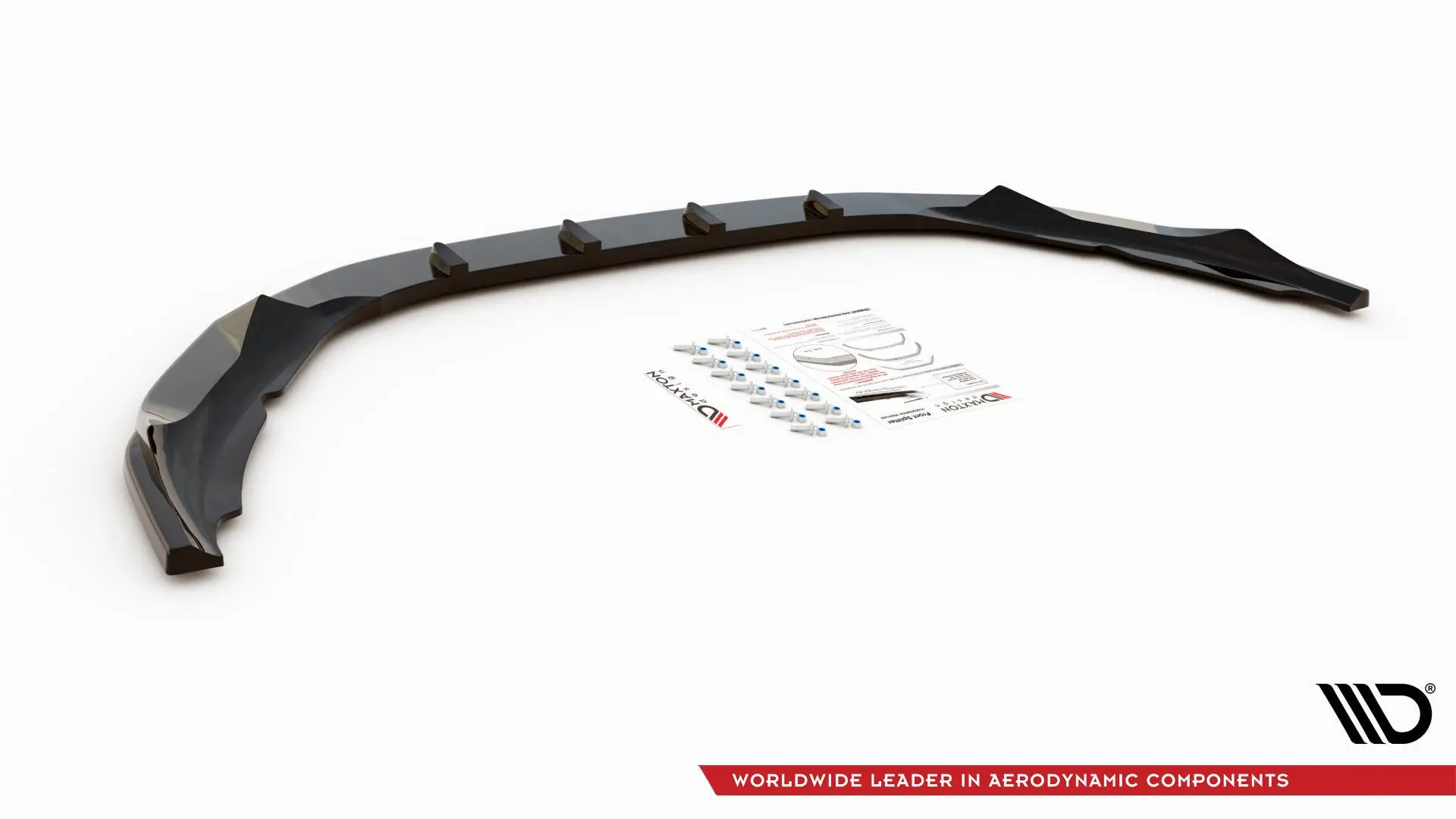 Frontspoiler Volvo S60 II R-Design 2014-2018 │ V.1 Glossy Black Edition – bilde 5
