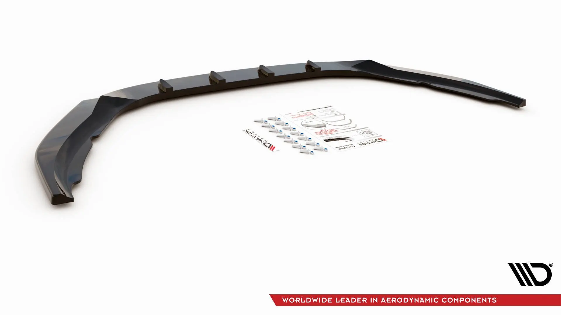 Frontspoiler Volvo S60 II R-Design 2014-2018 │ V.2 Glossy Black Edition – bilde 5