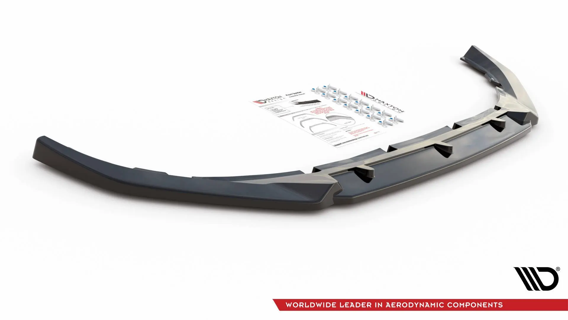 Frontspoiler Volvo S60 III / V60 III R-Design 2018 - 2024 │ V.1 Glossy Black Edition – bilde 6