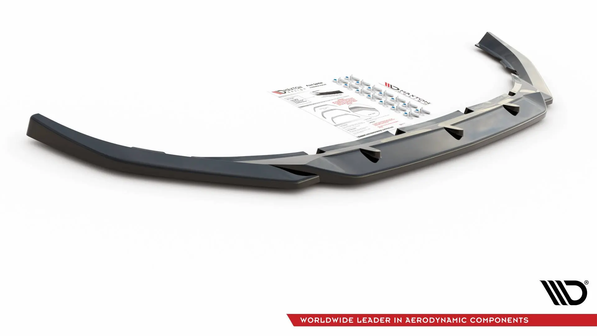 Frontspoiler Volvo S60 III / V60 III R-Design 2018 - 2024 │ V.2 Glossy Black Edition – bilde 6