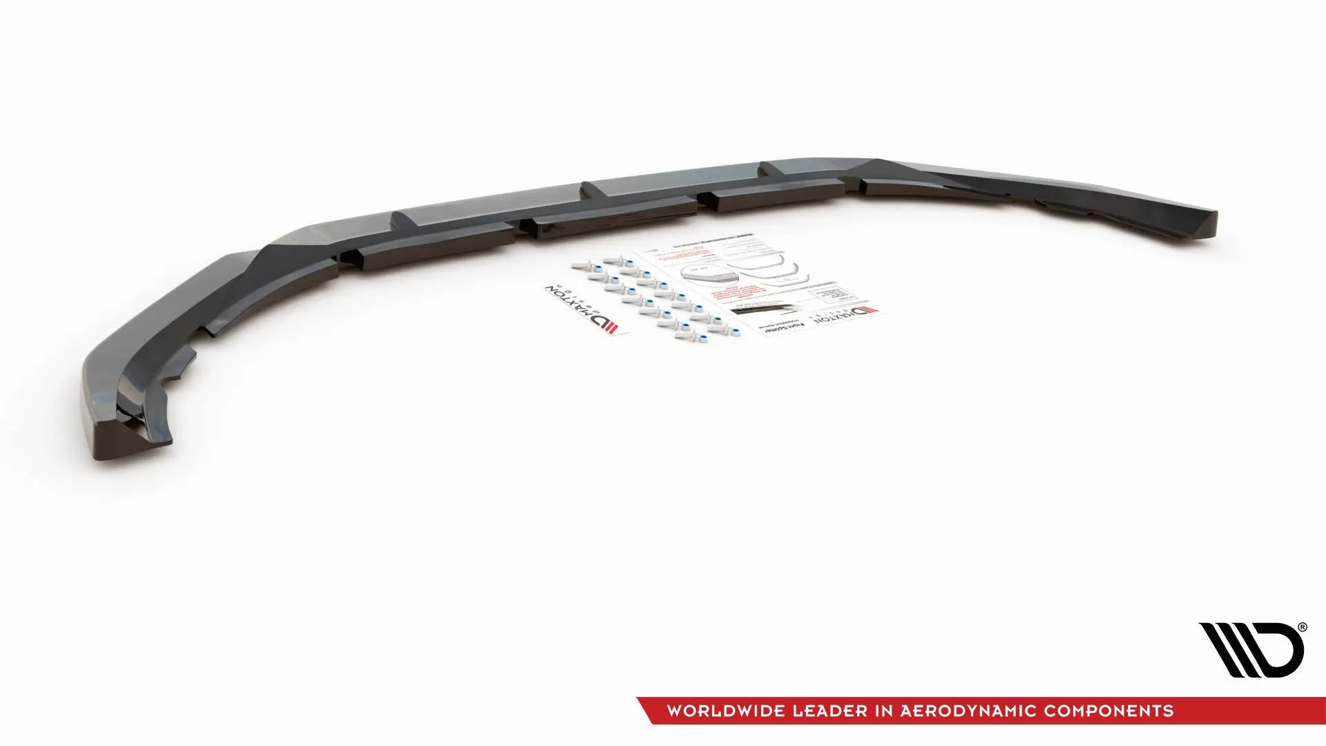 Frontspoiler Volvo S60 III / V60 III R-Design 2018 - 2024 │ V.2 Glossy Black Edition – bilde 7