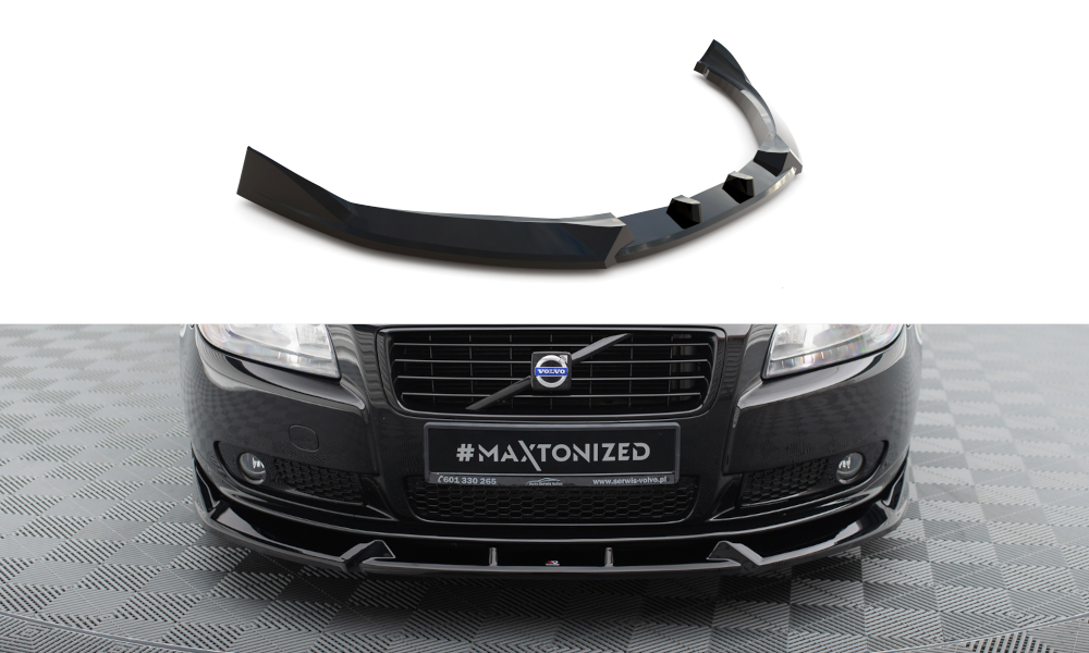 Frontspoiler Volvo S80 II 2006 - 2010 | Glossy Black Edition – bilde 2