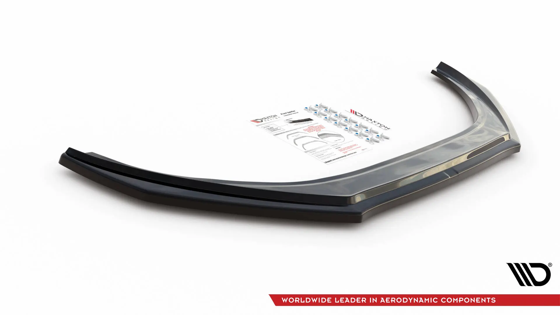 Frontspoiler  Volvo V40 2012-2019 │Glossy Black Edition – bilde 4