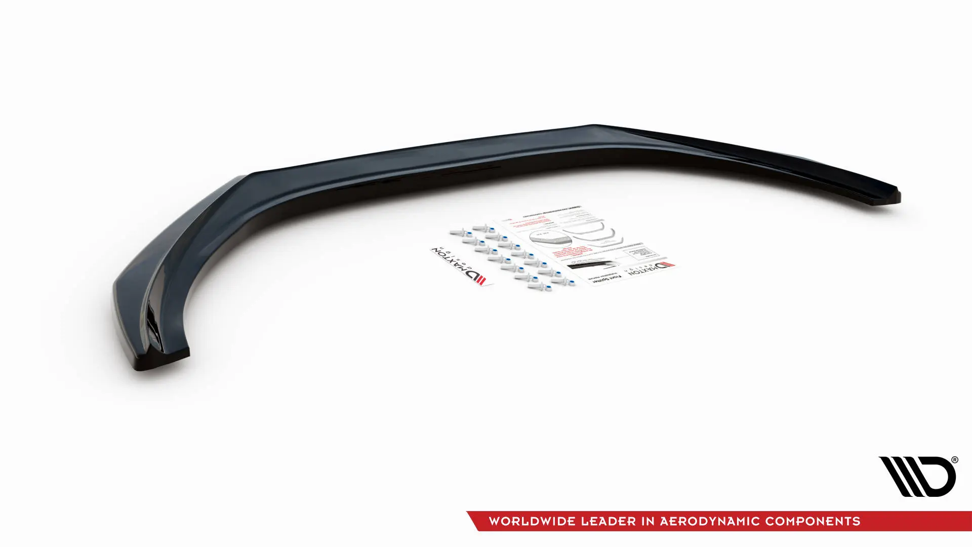 Frontspoiler  Volvo V40 2012-2019 │Glossy Black Edition – bilde 5