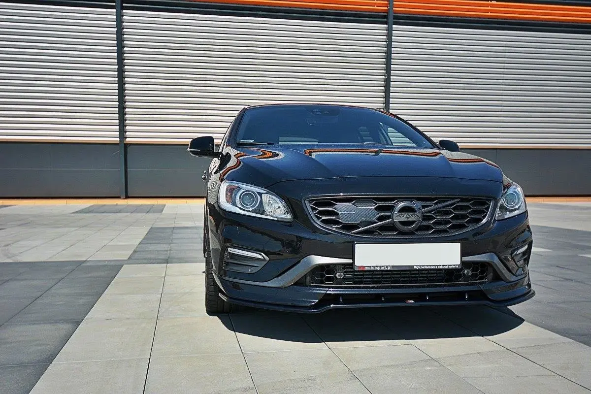 Frontspoiler Volvo V60 I Polestar Facelift 2011-2018 | V.1 Glossy Black Edition – bilde 2