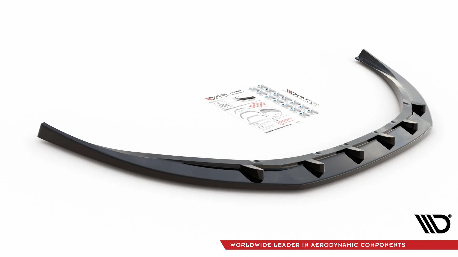 Frontspoiler Volvo V70 III 2007 - 2013 | V.1 Glossy Black Edition – bilde 5