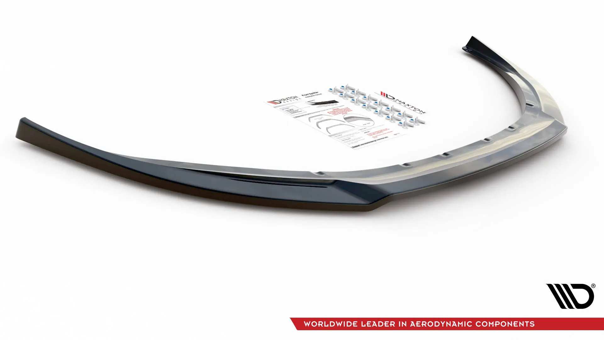 Frontspoiler Volvo V70 III 2007 - 2013 | V.2 Glossy Black Edition – bilde 5