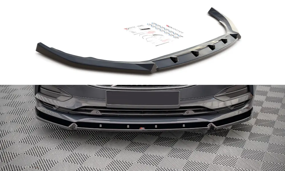 Frontspoiler Volvo V90 II 2016-2020 | V.2 Glossy Black Edition – bilde 3