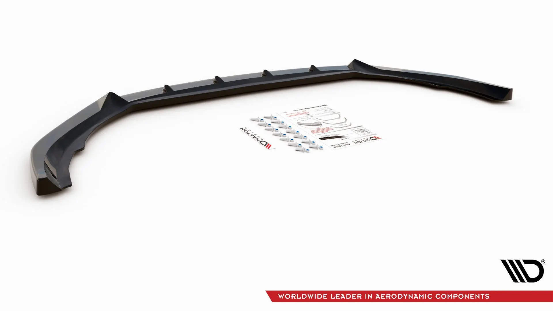 Frontspoiler Volvo V90 II 2016-2020 | V.2 Glossy Black Edition – bilde 5