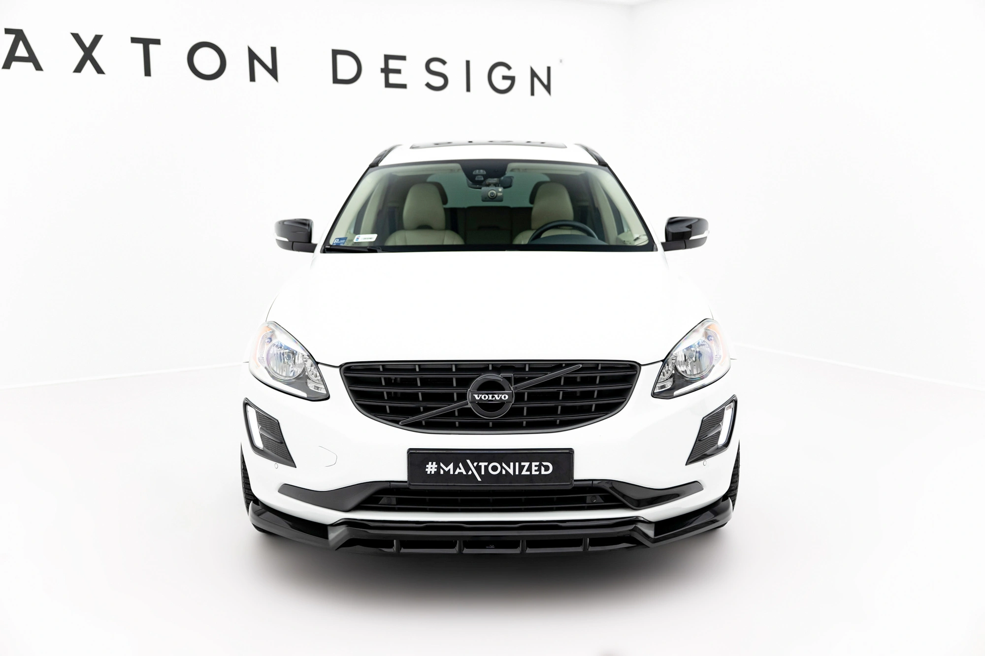 Frontspoiler Volvo XC60 I Facelift 2013 - 2017 | Sport Glossy Black Edition