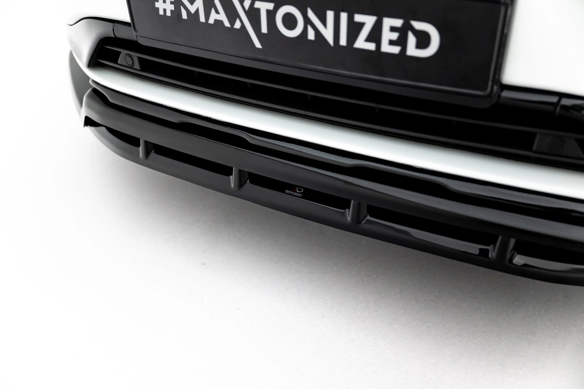 Frontspoiler Volvo XC60 I Facelift 2013 - 2017 | Sport Glossy Black Edition – bilde 3