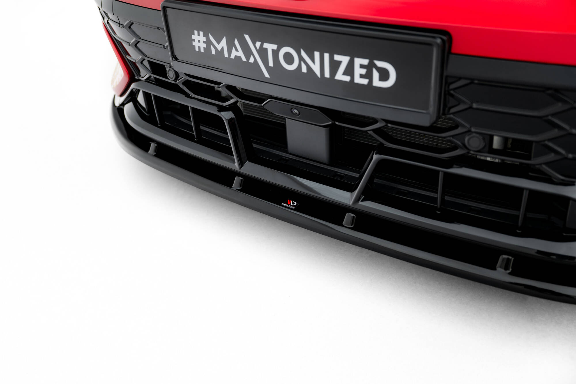 Frontspoiler Volvo XC60 I Facelift 2013 - 2017 | Sport Glossy Black Edition – bilde 3