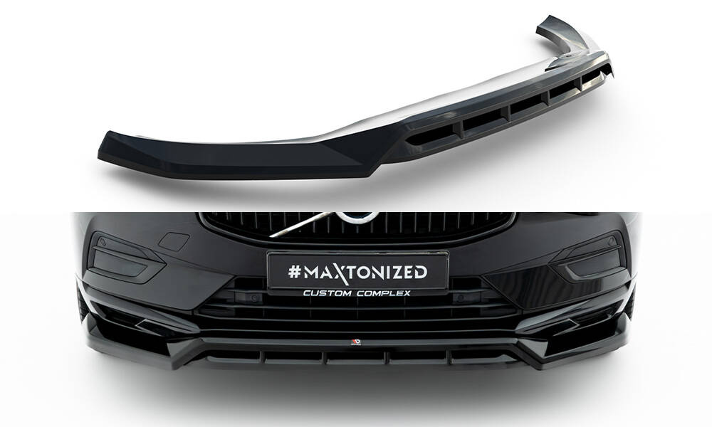 Frontspoiler Volvo XC60 II 2017 - 2021 | Sport Glossy Black Edition