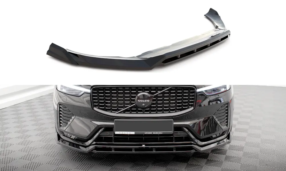 Frontspoiler Volvo XC60 II R-Design Facelift 2021 -> | Glossy Black Edition – bilde 4