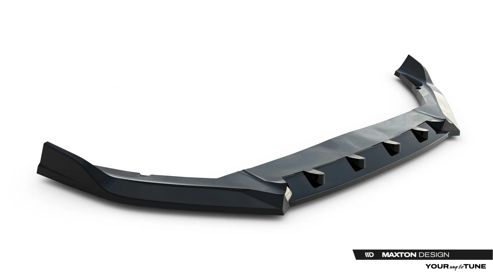 Frontspoiler Volvo XC90 Mk2 Facelift 2019-2026 | Glossy Black Edition – bilde 2