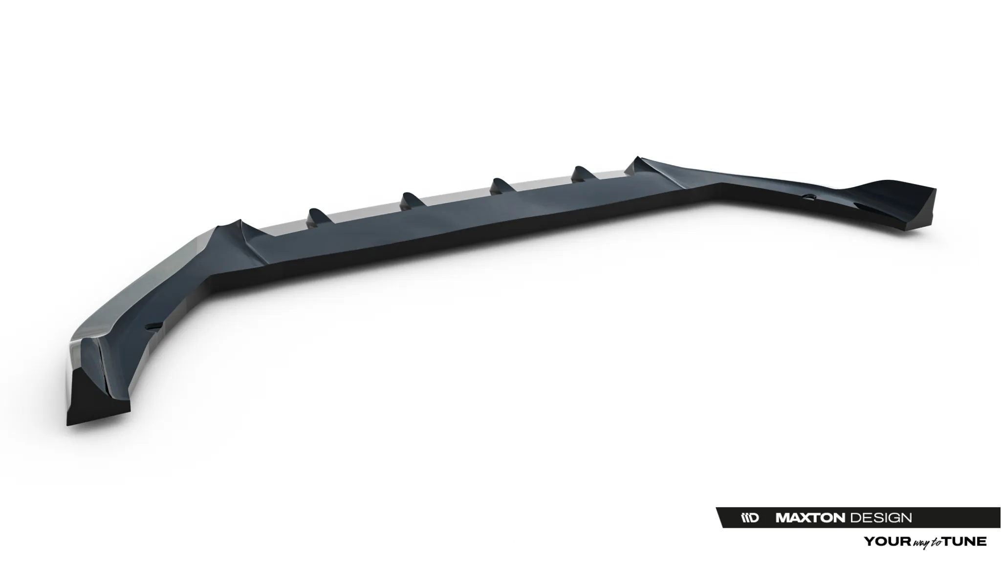 Frontspoiler Volvo XC90 Mk2 Facelift 2019-2026 | Glossy Black Edition – bilde 4