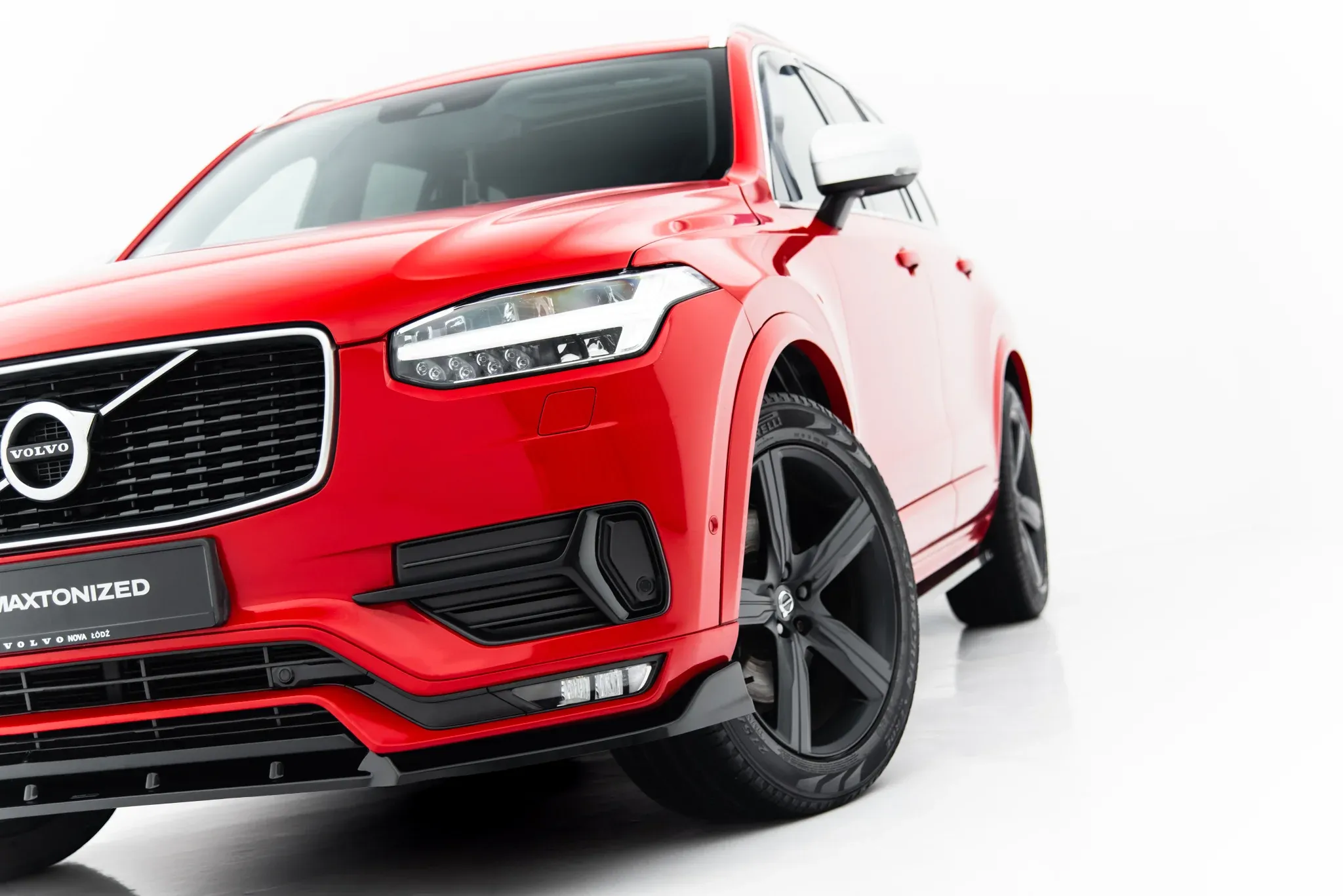 Frontspoiler Volvo XC90 Mk2 Facelift 2019-2026 | Glossy Black Edition – bilde 7